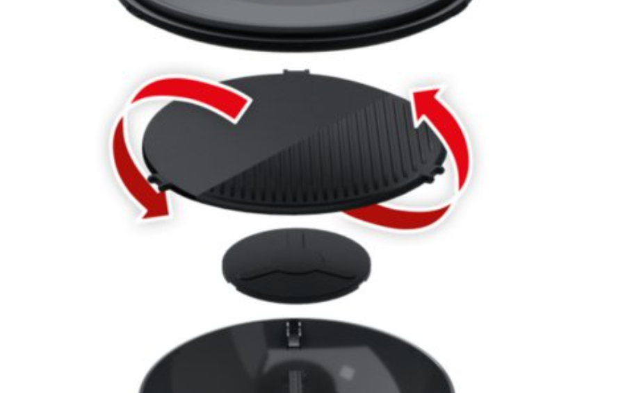 MINI BARBECUE A GAS GRILL CV STOVE 360 ANTRACITE