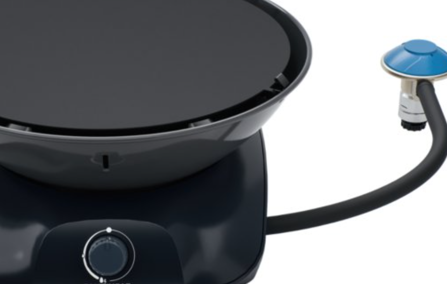 MINI BARBECUE A GAS GRILL CV STOVE 360 ANTRACITE