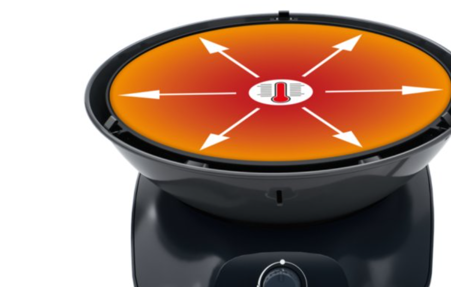 MINI BARBECUE A GAS GRILL CV STOVE 360 ANTRACITE