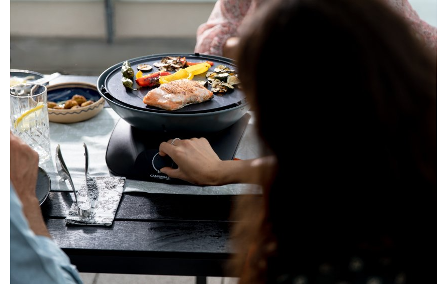 MINI BARBECUE A GAS GRILL CV STOVE 360 ANTRACITE
