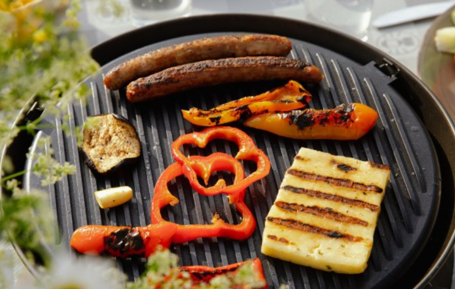 MINI BARBECUE A GAS GRILL CV STOVE 360 ANTRACITE