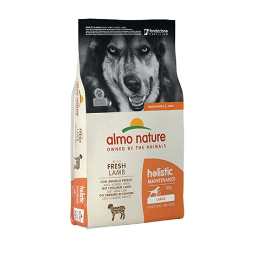 CROCCHETTE CANE HOLISTIC DOG LARGE 12KG AGNELLO