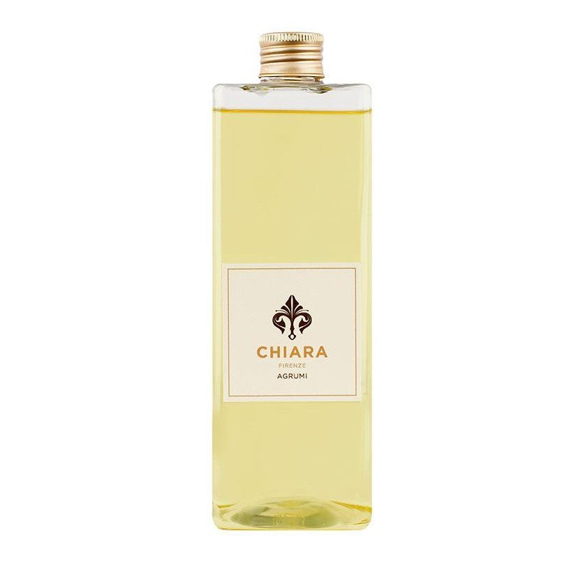 RICARICA 500ML DIFFUSORE CON BASTONCINI FRAGRANZA AGRUMI