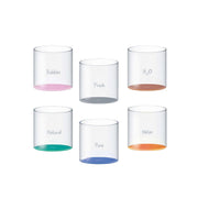 SET 6 BICCHIERI IN VETRO BOROSILICATO 250ML