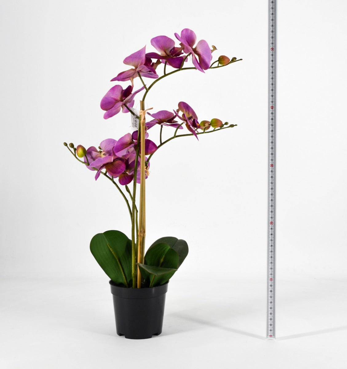 PHALAENOPSIS ORCHIDEA ARTIFICIALE 50CM VIOLA