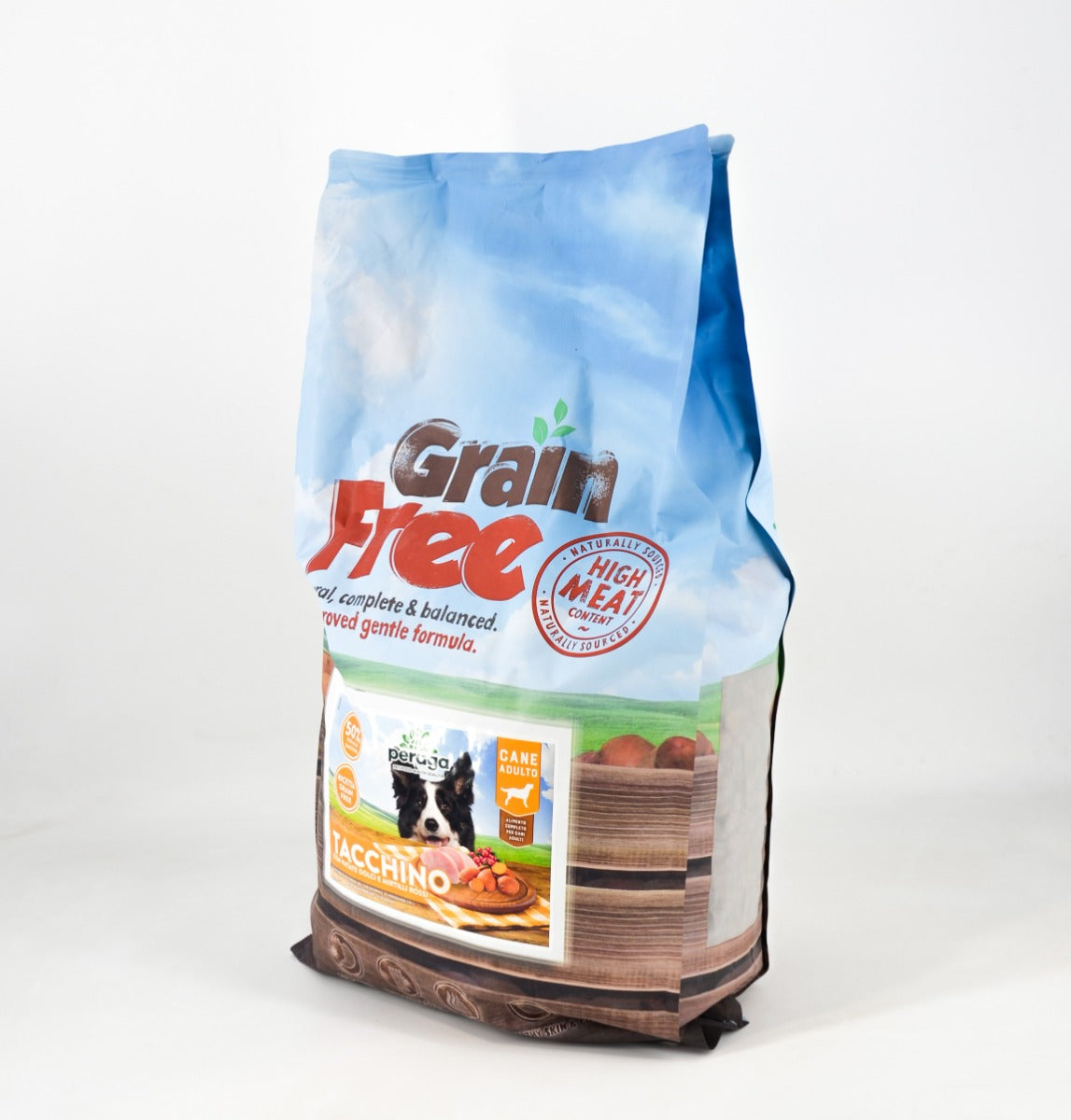 CROCCHETTE PERAGA GRAIN FREE PER CANE ADULTO 12KG TACCHINO