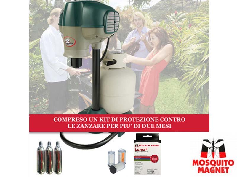 MOSQUITO PATRIOT + KIT LUREX  KIT PROTEZIONE PER PIU' DI DUE MESI LUREX