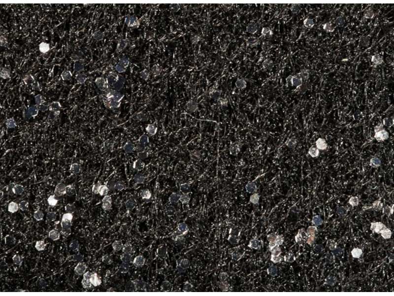PASSATOIA NERA GLITTER 2X35MQ