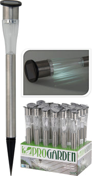 LAMPADA SOLARE 37,5CM INOX