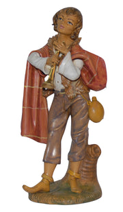 SUONATORE DI PIFFERO 30CM IN RESINA
