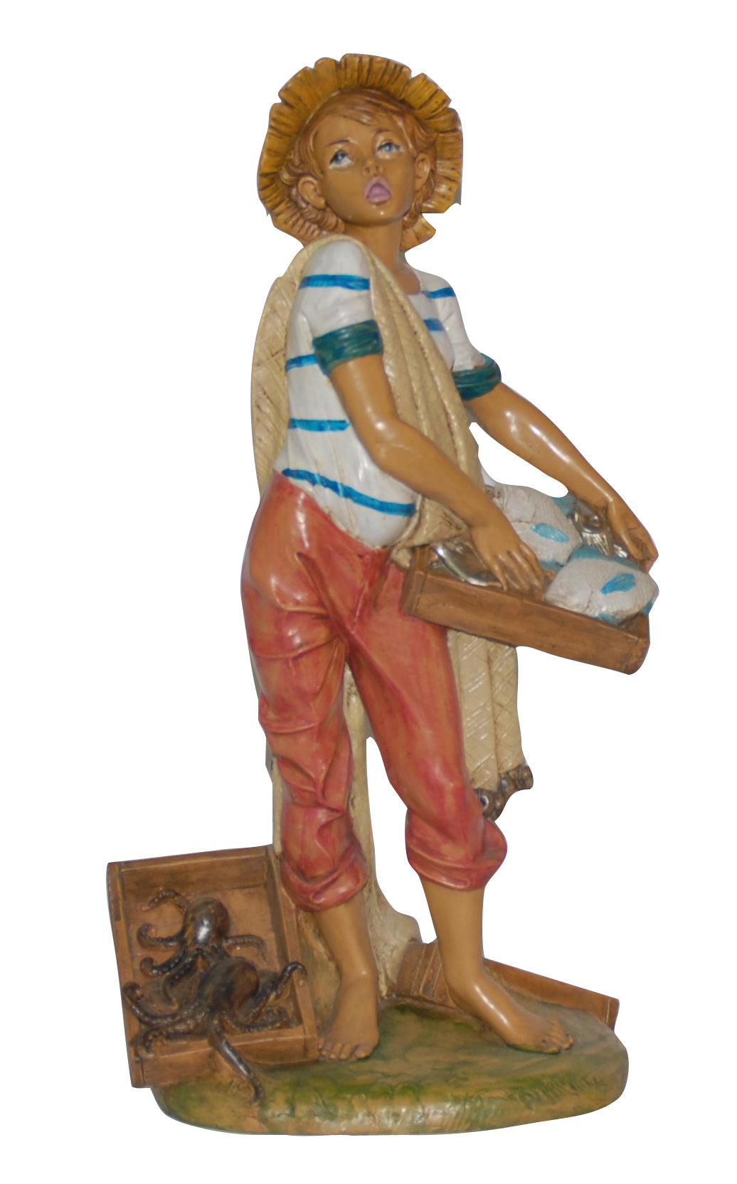 PESCIVENDOLO 30CM IN RESINA