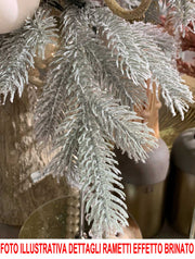 ALBERO DI NATALE 150CM GRANDIS VERDE BRINATO