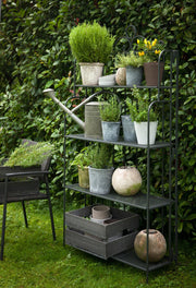 ETAGERE DEMETRA L 90 P 30 H 180 COMPLETA DI 4 RIPIANI PIEGHEVOLE