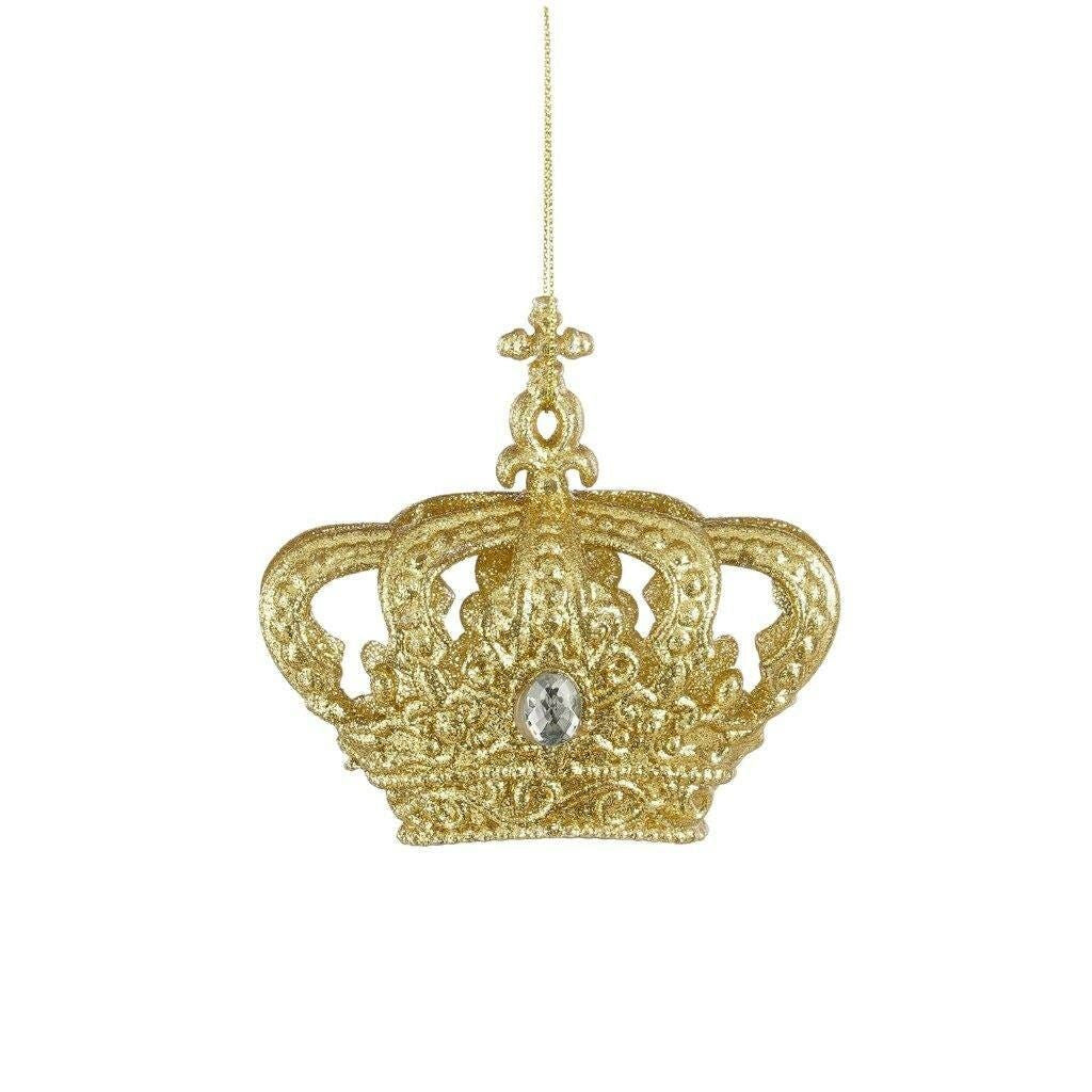 Mica Decorations Decorazione natalizia corona 10 x 5 x 9 cm, oro