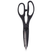 Forbici universali 2 in 1 in acciaio, 21 cm, nero