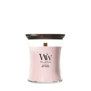 Candela a clessidra grande 275g Rosa Woodwick