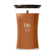 Candela Saffron Smoke 609g Marrone Woodwick