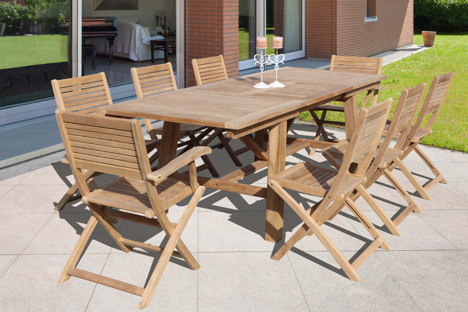 SEDIA PIEGHEVOLE MIRAGE MARRONE