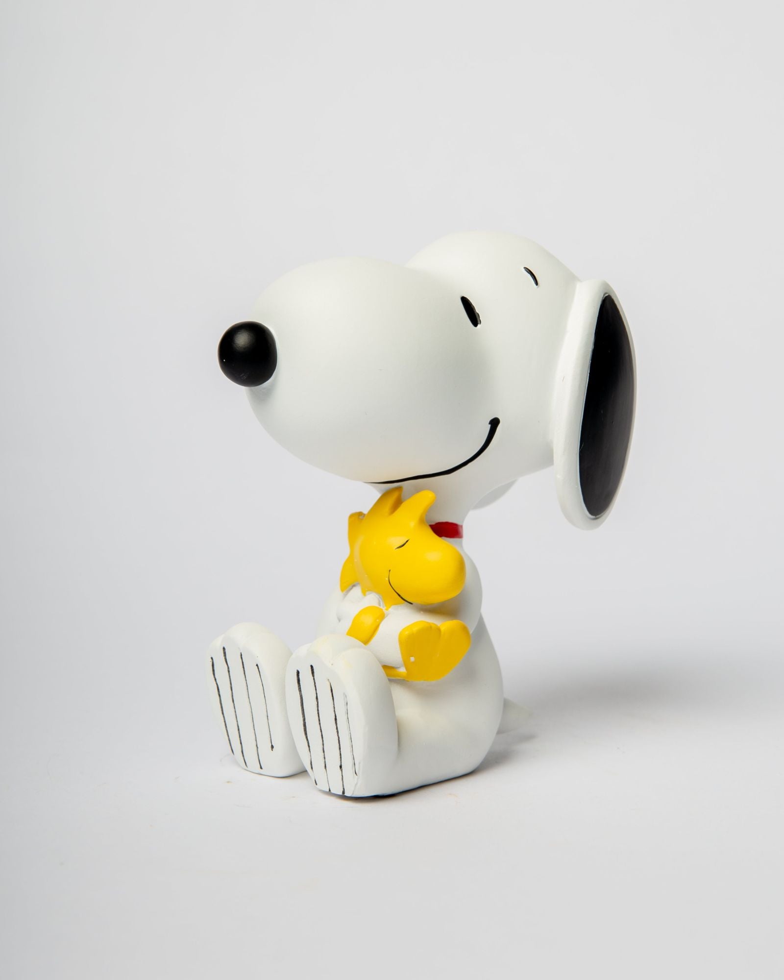 BLOGO Statuetta Snoopy Woodstock Bianco 7x10,7xH12cm