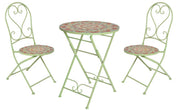 SET BISTROT BARI TAVOLO 60CM + 2 SEDIE