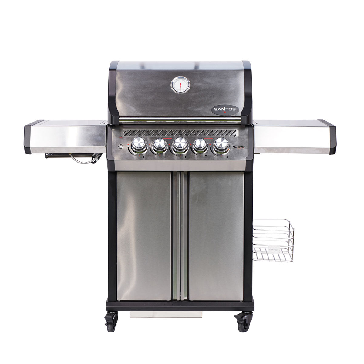 Barbecue a Gas S-318 Pro Acciaio Inox SANTOS