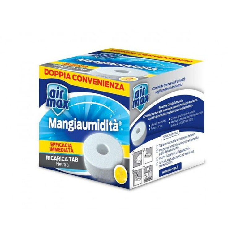 AIR MAX PROMO MANGIAUMIDITÀ RICARICA TAB NEUTRA PROVENZALE 4 X 450 G