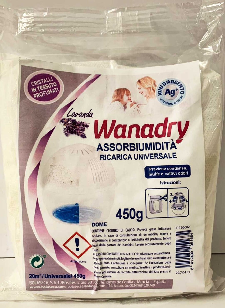 ASSORBIUMIDITA' WANADRY RICARICA UNIVERSALE 450GR