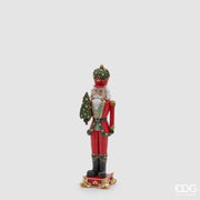 Soldatino con Pino H.41 L.12 L.10,5 Verde/Rosso