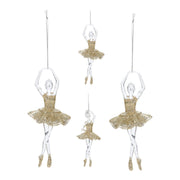 OFFERTA 4 BALLERINE APPENDIBILI ORO 17CM MODELLO ASSORTITO