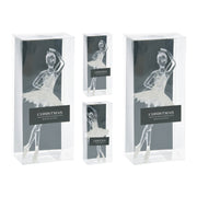 OFFERTA 4 BALLERINE APPENDIBILI TRASPARENTI 17CM MODELLO ASSORTITO
