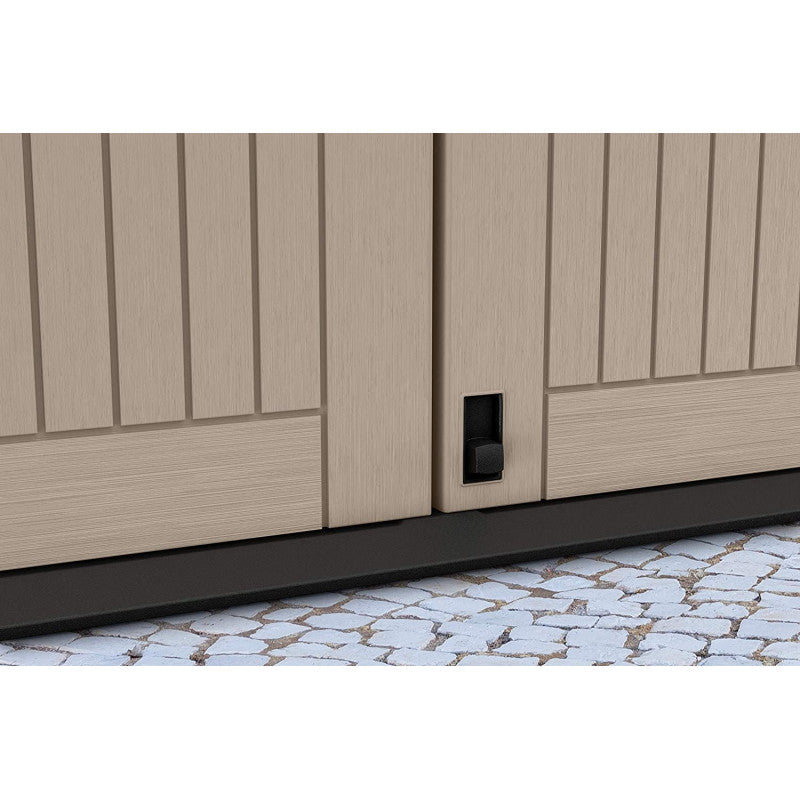 BOX STORE IT OUT MIDI NEW - BAULE CONTENITORE PORTA ATTREZZI DA ESTERNO 130X74X110 CM 845 LT BEIGE