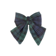 FIOCCO IN TARTAN APPENDIBILE 13x15CM VERDE