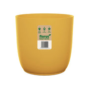 VASO FLOW 14CM SENAPE