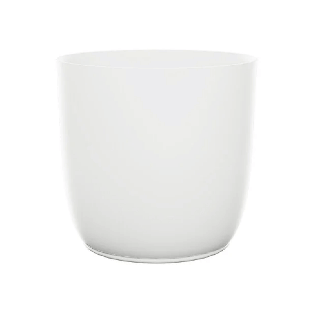 VASO FLOW 16CM BIANCO