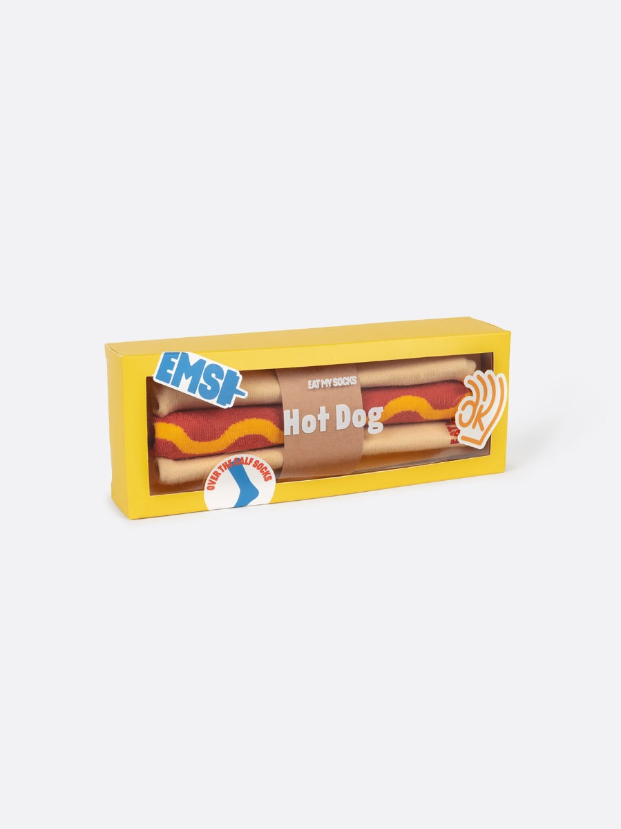 CALZE UNISEX CON HOT DOG EAT MY SOCKS
