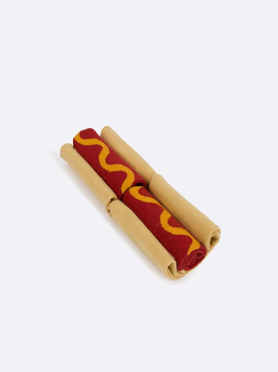 CALZE UNISEX CON HOT DOG EAT MY SOCKS