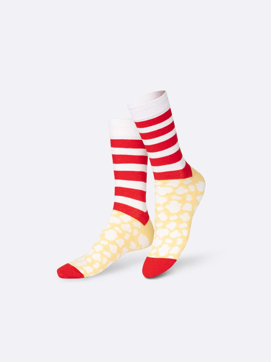 CALZE UNISEX CON POPCORN EAT MY SOCKS