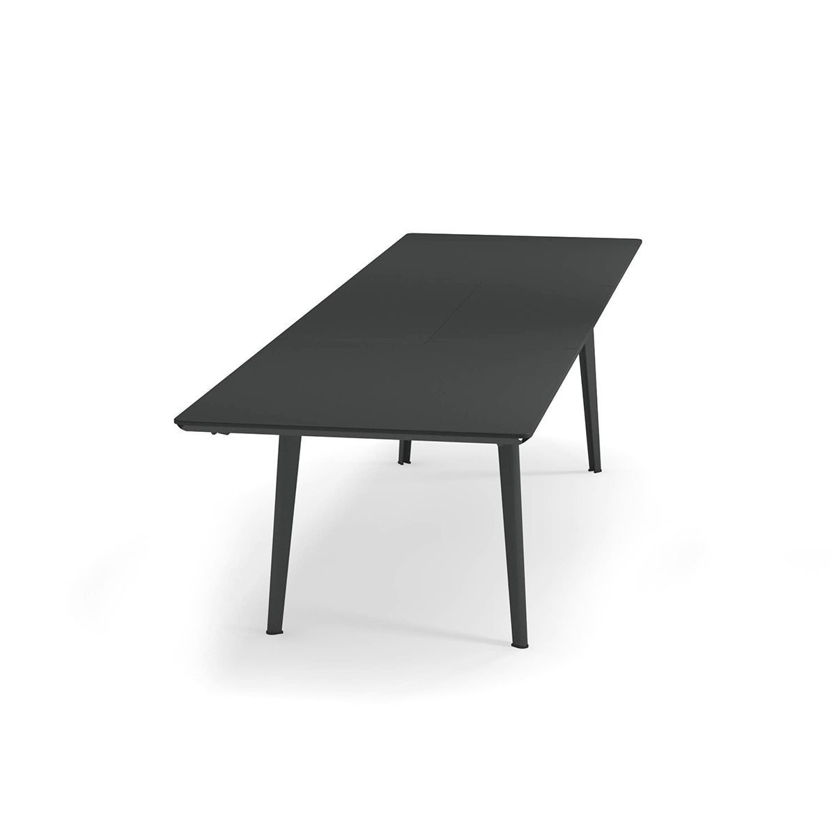OFFERTA TAVOLO PLUS4 IMPERIAL ALLUNGABILE 220+110X110CM FERRO ANTICO +6 POLTRONE DARWIN