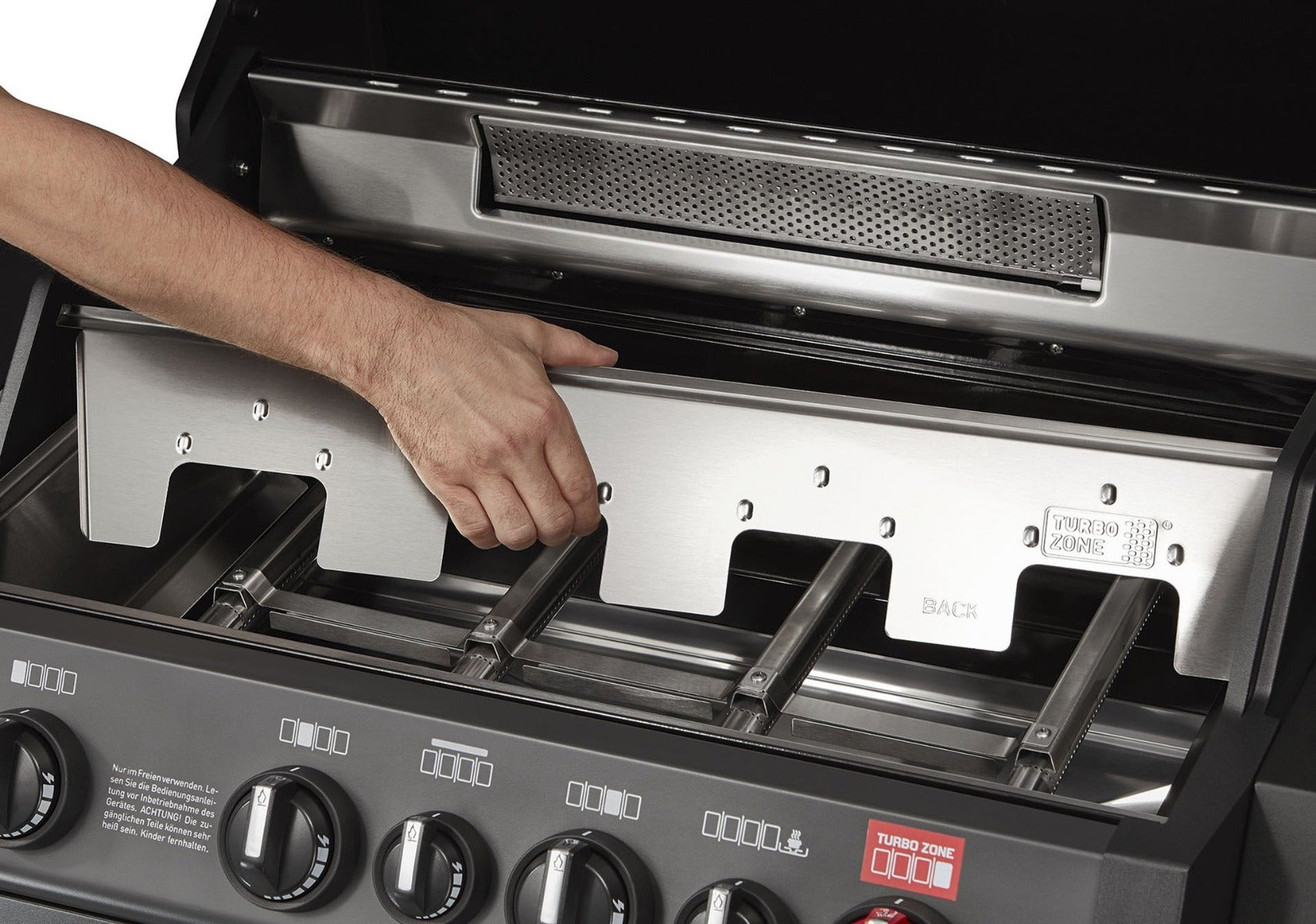BARBECUE A GAS MONROE PRO 4SIK TURBO SHADOW