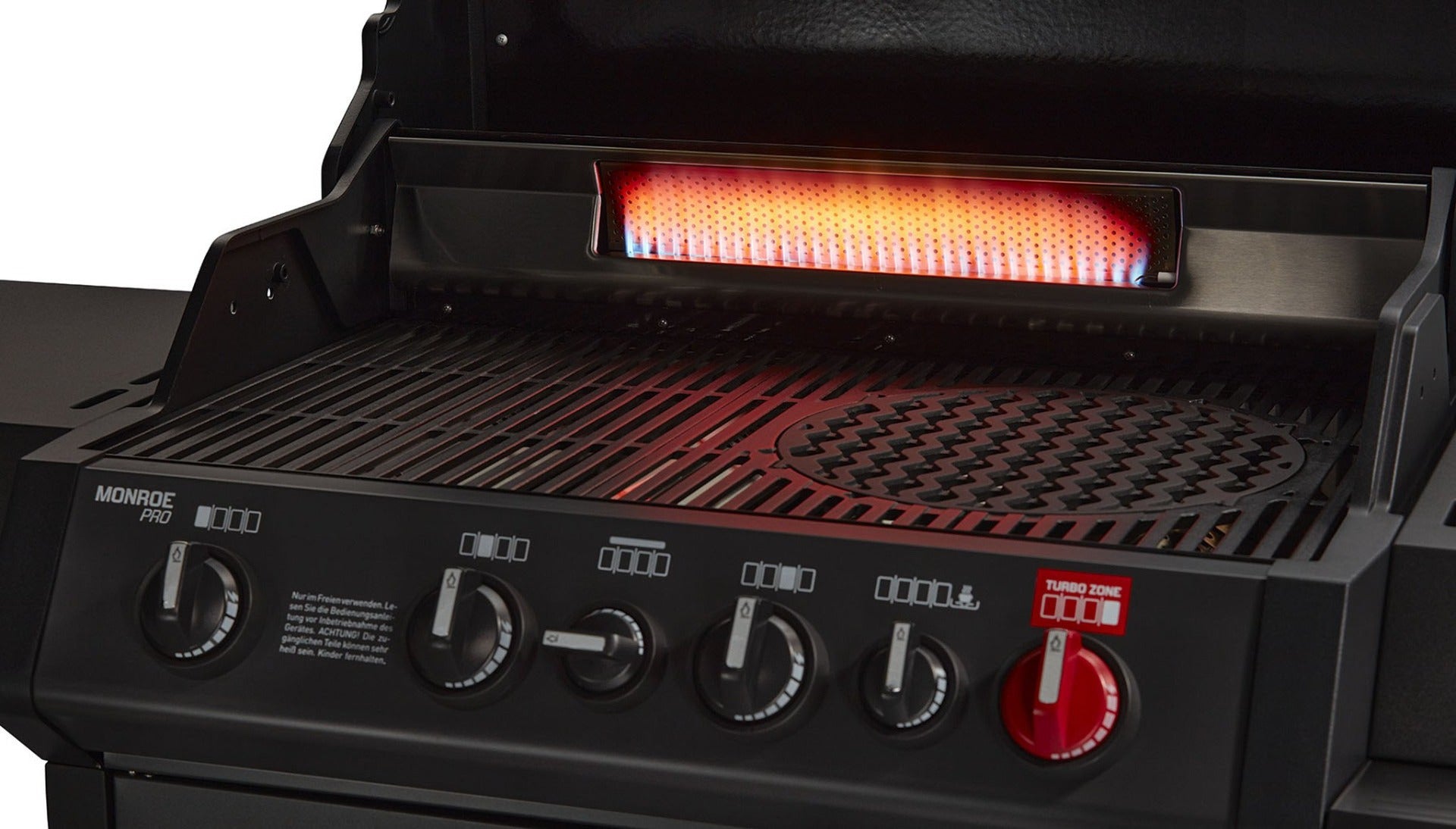 BARBECUE A GAS MONROE PRO 4SIK TURBO SHADOW