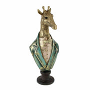 BUSTO GIRAFFA  20X16,5X51,5CM DECORATIVO