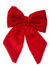 FIOCCO VELLUTO APPENDIBILE 13X15CM ROSSO