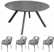 OFFERTA TAVOLO DIAM.150CM + 4 POLTRONE SIVIGLIA