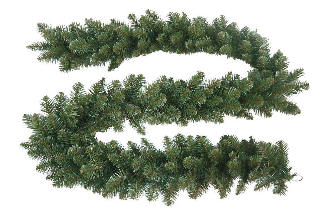 GHIRLANDA VERDE H274CM Ø30CM