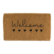ZERBINO CON SCRITTA WELCOME IN FIBRA DI COCCO 75X45X4CM