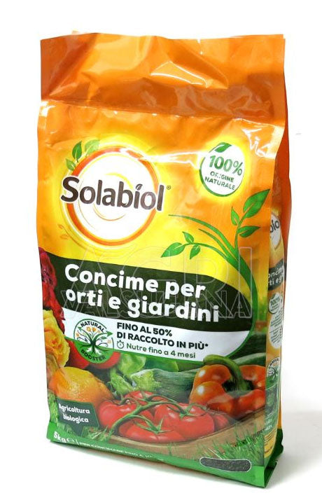 CONCIME BIO PER ORTI E GIARDINI UNIVERSALE 5KG