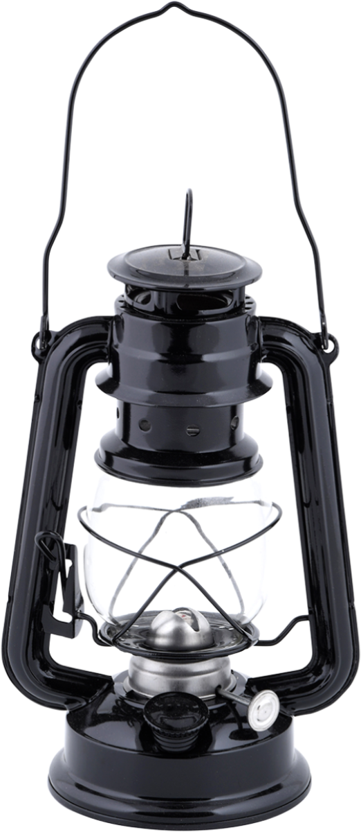 LAMPADA CLASSICA AD OLIO NERA