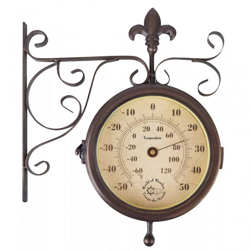 OROLOGIO DA PARETE BOUGLE FACE CON STAZIONE + TERMOMETRO