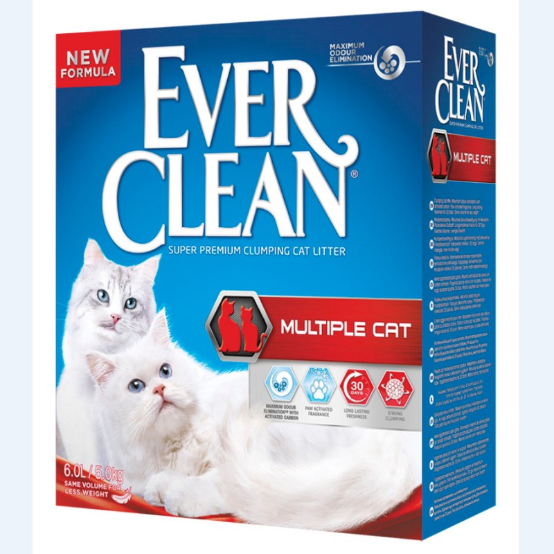 LETTIERA EVER CLEAN MULTIPLE CAT 6LT