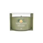 CANDELA VOTIVE IN VETRO SINGOLA SAGE & CITRUS